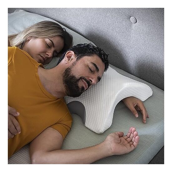 -64- ALMOHADA VISCOELASTICA CERVICAL PARA PAREJAS image 6