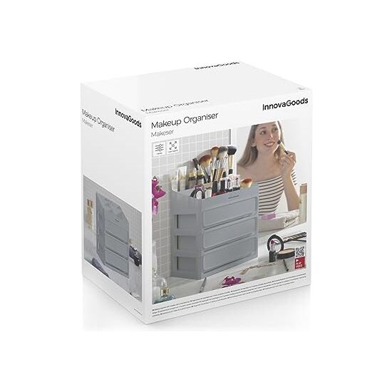 -60- ORGANIZADOR DE MAQUILLAJE MAKESER INNOVAGOODS image 7
