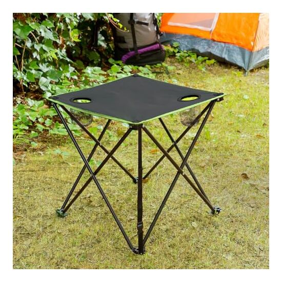 -80- MESA DE CAMPING TEXTIL PLEGABLE CON FUNDA CAF image 2