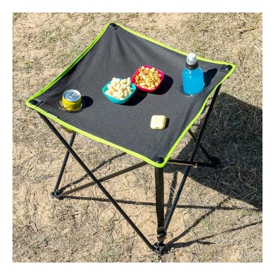 -80- MESA DE CAMPING TEXTIL PLEGABLE CON FUNDA CAF image 3
