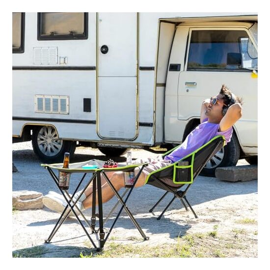 -80- MESA DE CAMPING TEXTIL PLEGABLE CON FUNDA CAF image 5