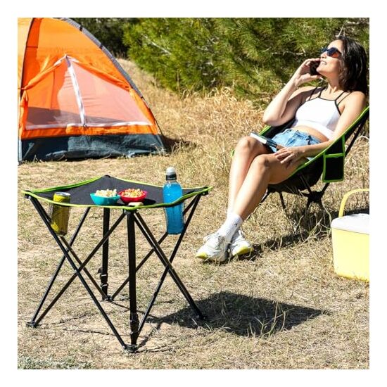 -80- MESA DE CAMPING TEXTIL PLEGABLE CON FUNDA CAF image 7