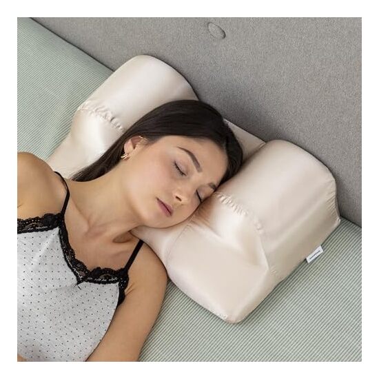 -56- ALMOHADA CERVICAL ANTIARRUGAS CON FUNDA DE SA image 1