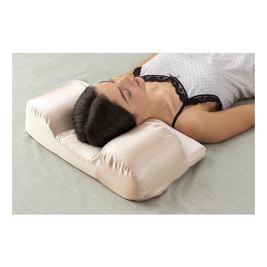 -56- ALMOHADA CERVICAL ANTIARRUGAS CON FUNDA DE SA image 6