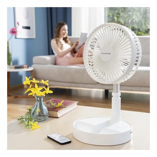 -49- 5 VENTILADOR RECARGABLE PLEGABLE 3 N 1 FANDLE image 5