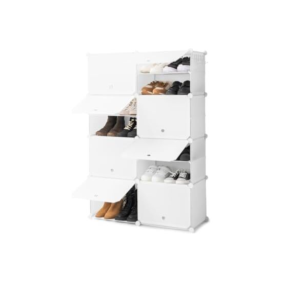 -36- ZAPATERO MODULAR PORTATIL INNOVAGOODS  BLANCO image 0
