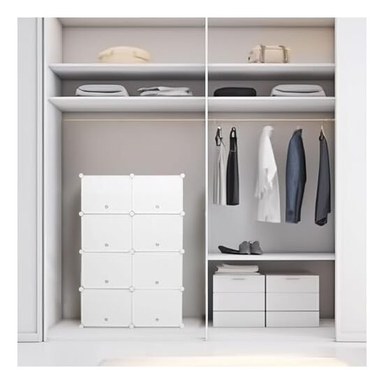 -36- ZAPATERO MODULAR PORTATIL INNOVAGOODS  BLANCO image 6
