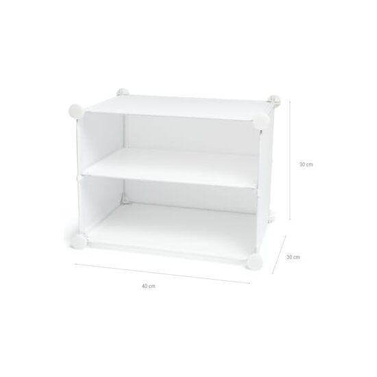 -36- ZAPATERO MODULAR PORTATIL INNOVAGOODS  BLANCO image 9