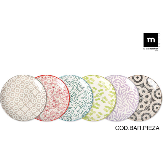 FUENTE REDONDA JAPO Ø20CM SURT. 6 DEC NAOKI image 0