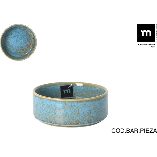 BOL SNACK 10.2X4CM SCRATCH BLUE image 0