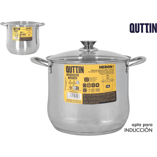 OLLA 28CM14L ACERO IND. C/T NEW NERON image 0