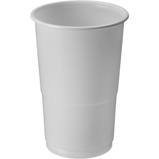 SET-50 VASO BLANCO 250CC ALGON image 0