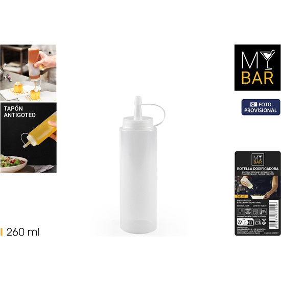 BOTELLA DOSIFICADORA 260ML image 0