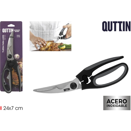 PRX TIJERA PARA AVES ACEROPLAST 24X7CM QUTT image 0