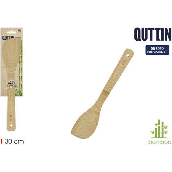 PALA BAMBU 30CM CURVADA QUTTIN image 0