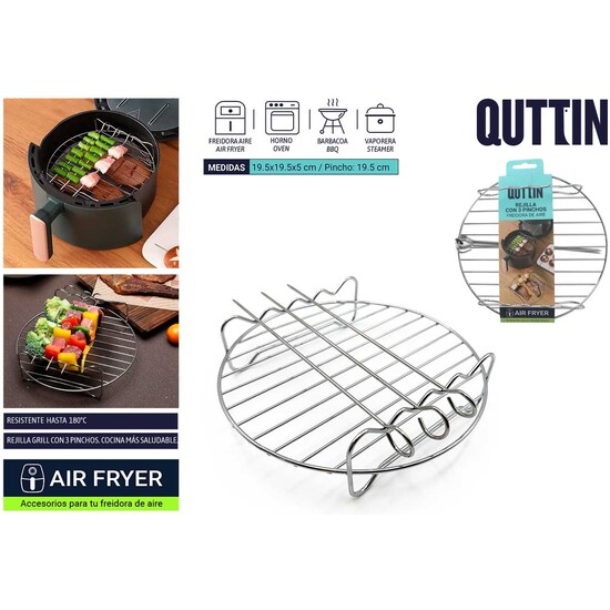 REJILLA RED. AIRFRYER C/3 PINCHOS QUTTIN image 0