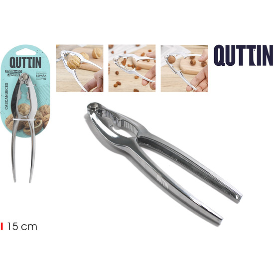 144 CASCANUECES ZINC ALLOY 15CM QUTTIN image 0