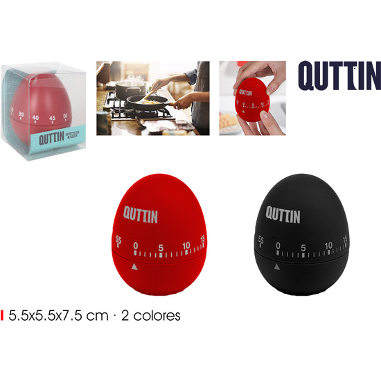 TEMPORIZADOR COCINA 5.5X7.5CM QUTTIN image 0