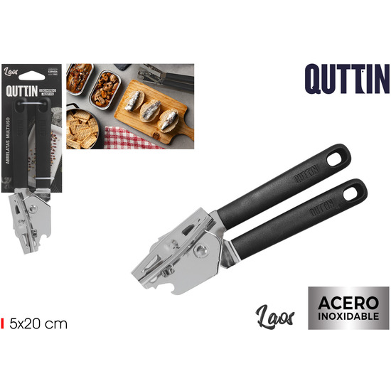 72 ABRELATAS MULTIUSO TENAZA SS LAOS QUTTIN image 0