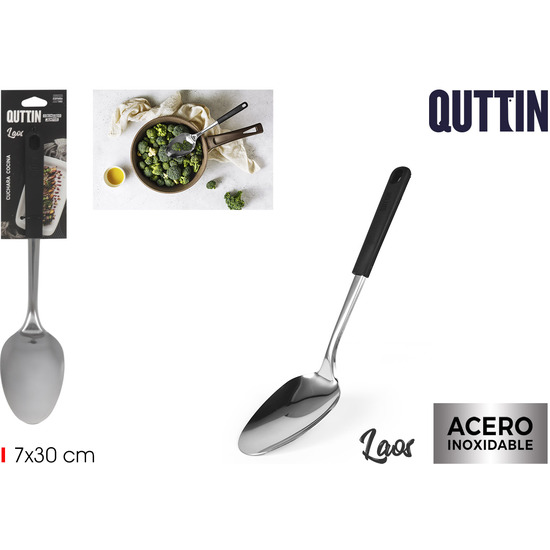 72 CUCHARA SS LAOS 33CM QUTTIN image 0