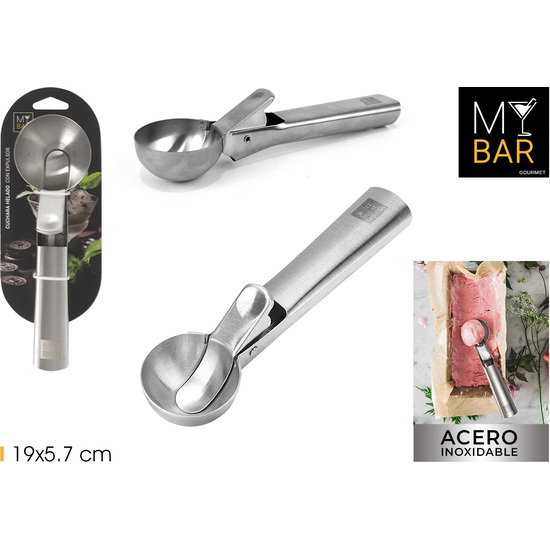CUCHARA HELADO C/EXPULSOR MY BAR image 0