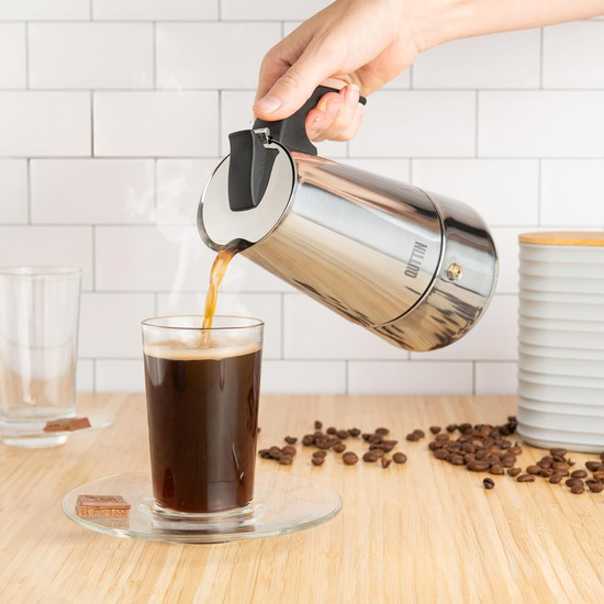 # -24- CAFETERA 2 SERVICIOS INDUCCION INOX QUTTIN image 3