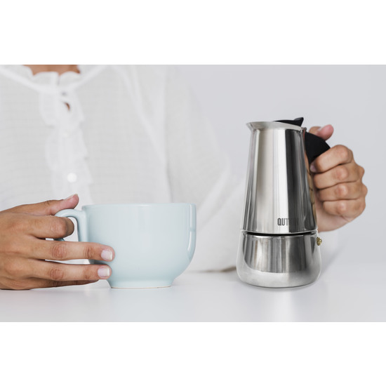 # -24- CAFETERA 2 SERVICIOS INDUCCION INOX QUTTIN image 8