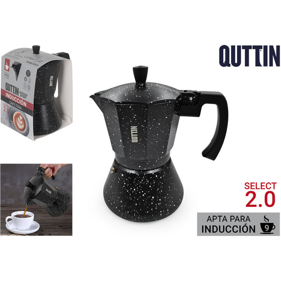 CAFETERA 9 SERV.INDUCC.ALUM.SELECT QUTTIN image 0