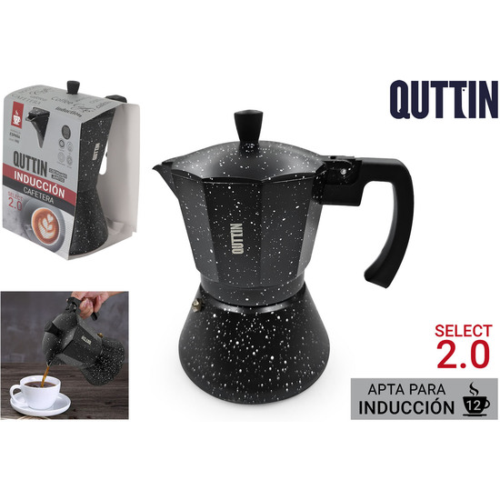 CAFETERA 12 SERV.INDUCC.ALUM.SELECT QUTTIN image 0