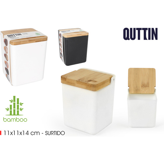 PRX DISPENSADOR SAL TAPA BAMBU QUTTIN image 0