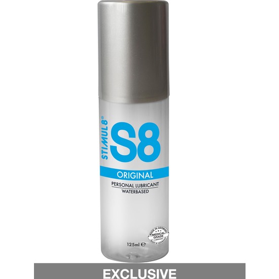 S8 WATERBASE LUBE 125ML image 1