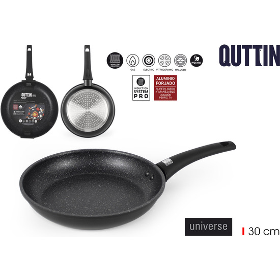 SARTEN 30 ALUM.FORJ.INDUCC.UNIVERSE QUTTIN image 0