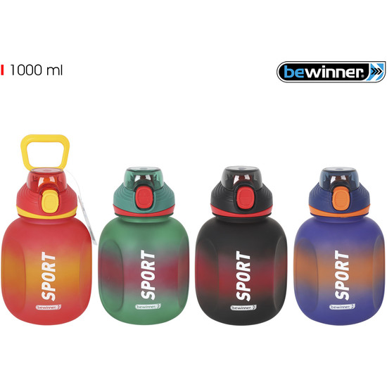 BOTELLA SPORT AGUA MULTICOLOR 700ML BEWINNER image 0