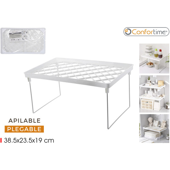 ESTANTE PLEGABLE 38.5X23.5X19CM CONFORTIME image 0