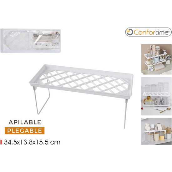 ESTANTE PLEGABLE 34.5X13.8X15.5CM CONFORTIME image 0