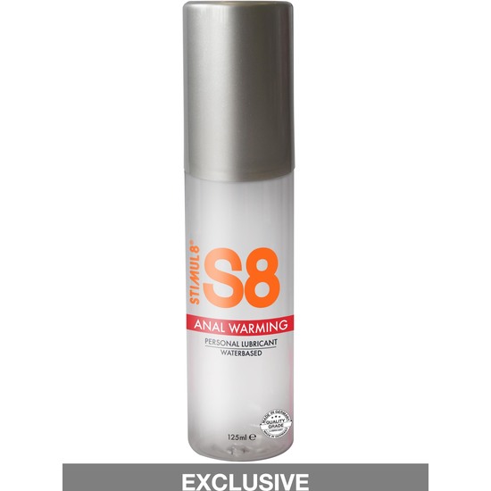 S8 WARMING WB ANAL LUBE 125ML image 1