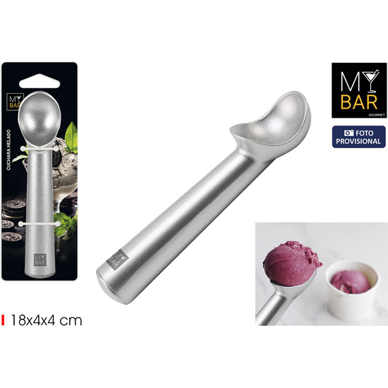 CUCHARA HELADO ALUMINIO MY BAR image 0