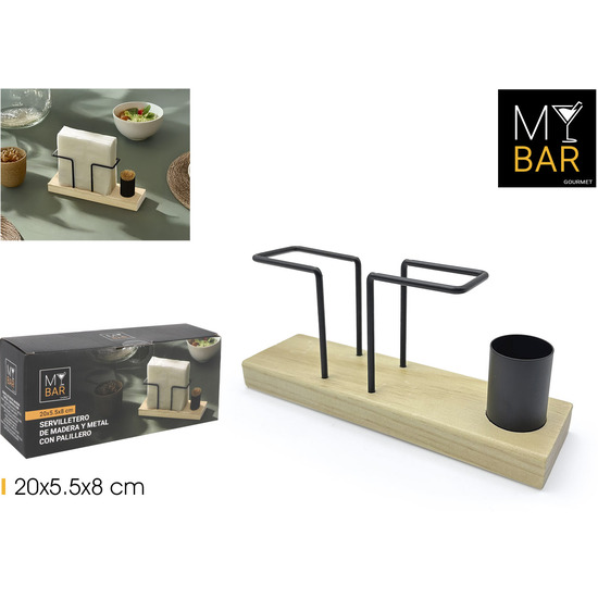 SOPORTE MADERA SERVILLE.C/PALILLERO MY BAR image 0