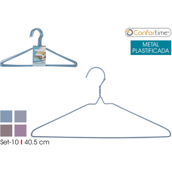SET10 PERCHAS METAL PLASTIFI.40.5C CONFORTIME image 0