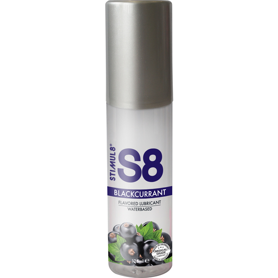 S8 FLAVORED LUBE 125ML - BLACKCURRANT image 0
