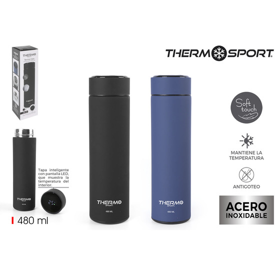 PRJ TERMO ACERO C/MEDIDOR TEMP. 480ML THERMO image 0