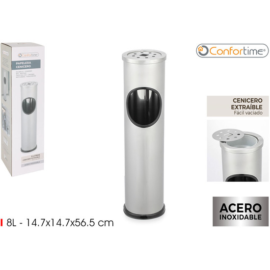 PAPELERACENICERO SS 8L CONFORTIME image 0