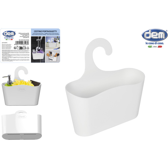 CESTA MULTIUSOS PLASTICO DUCHA DEM image 0
