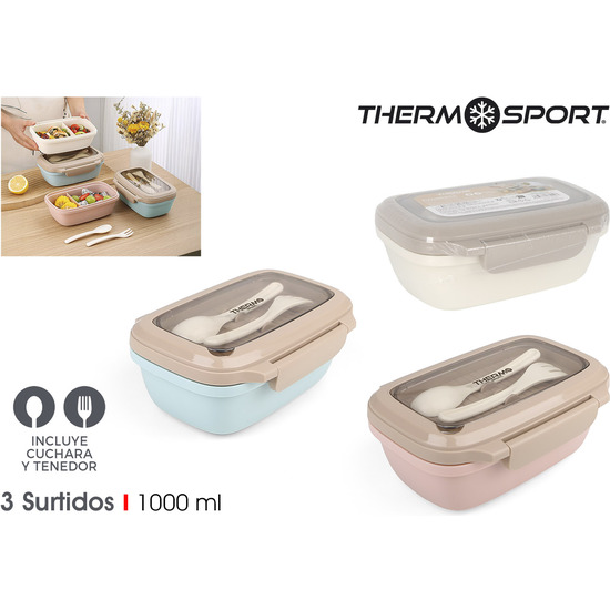 FIAMBRERA PORTA ALIMENT.RECT.1000ML THERMOSPORT image 0