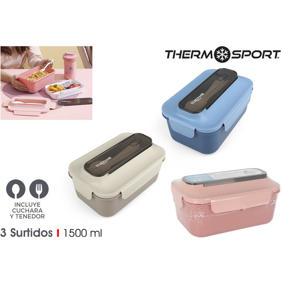 FIAMBRERA PORTA ALIMENT.RECT.1500ML THERMOSPORT image 0