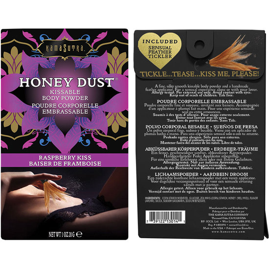 HONEY DUST BODY POWDER RASPBERRY 28G image 1