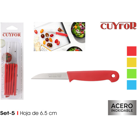 PRX SET5 CUCHILLOS PELADOR CUYFOR image 0