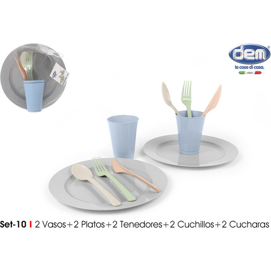 SET10 PCS PICNIC PASTEL DEM image 0