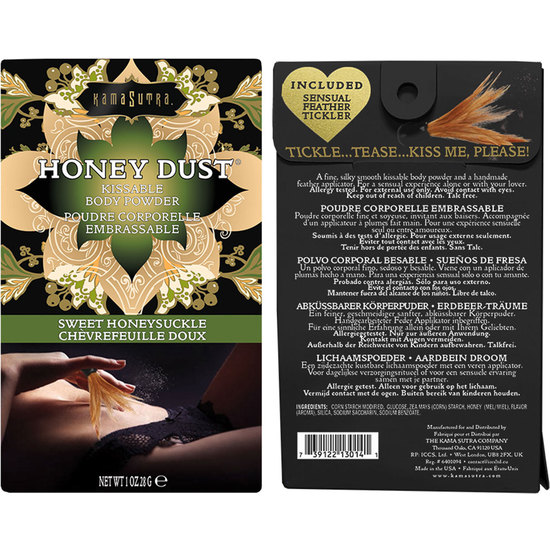 HONEY DUST BODY POWDER HONEYSUCKLE 28G image 1