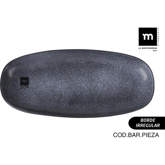 FUENTE OVAL 33.5X15CM NEBULA MD image 0